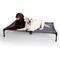 Show in main carousel: K&H Pet Products All Weather Outdoor Elevated Cot Dog Bed, Gray, Jumbo slide 2 of 12