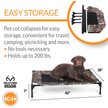 Show in main carousel: K&H Pet Products Original Steel Frame Cot Outdoor Elevated Dog Bed, Realtree Edge, Camo/Black Mesh, Large slide 3 of 13