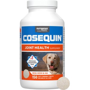 Nutramax Cosequin Chewable Tablets Joint Health Supplement for Dogs, 150-count