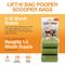 Show in main carousel: Neater Pets Lift N' Bag Extra-Capacity Dog Poop Bags, Green, 14 x 9.5-in, 90 count slide 6 of 7