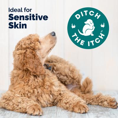 Show full view: Vetnique Labs Dermabliss Seasonal Allergy & Immune Support Salmon Flavored Allergy & Fish Oil Soft Chew Supplement for Dogs, 120 count slide 8 of 12