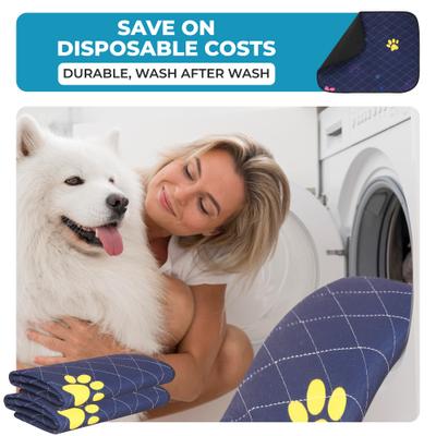 Show full view: LuftPets Super Absorbent Washable Dog Training Pads, 2 count, 24 x 36-in slide 9 of 9