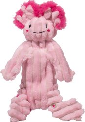 HuggleHounds X-Brace Kiki Axolotl Plush Dog Toy, Pink slide 2 of 9