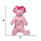 Show in main carousel: HuggleHounds X-Brace Kiki Axolotl Plush Dog Toy, Pink slide 4 of 9