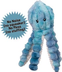 HuggleHounds X-Brace Calamaro Plush Dog Toy, Blue slide 2 of 8