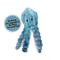 Show in main carousel: HuggleHounds X-Brace Calamaro Plush Dog Toy, Blue slide 9 of 9