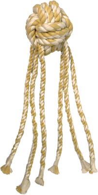 Show full view: HuggleHounds X-Brace Calamaro Plush Dog Toy, Blue slide 8 of 9