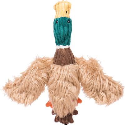 Show full view: HuggleHounds X-Brace Drake Duck Plush Dog Toy slide 2 of 9