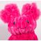 Show in main carousel: HuggleHounds X-Brace Gillie Axolotl Plush Dog Toy, Raspberry slide 7 of 9