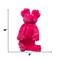 Show in main carousel: HuggleHounds X-Brace Gillie Axolotl Plush Dog Toy, Raspberry slide 4 of 9