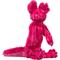 Show in main carousel: HuggleHounds X-Brace Gillie Axolotl Plush Dog Toy, Raspberry slide 6 of 9