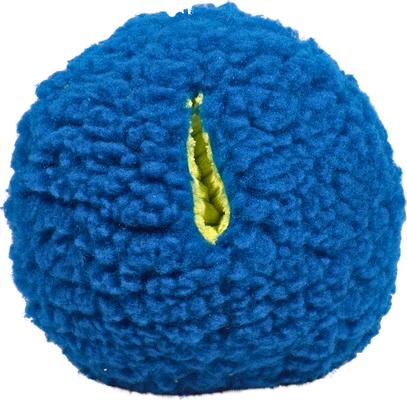 Show full view: HuggleHounds HuggleSnuffles HuggleFleece Treat Trap Treat Dispensing Ball Dog Toy, Large slide 6 of 11