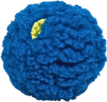 Show full view: HuggleHounds HuggleSnuffles HuggleFleece Treat Trap Treat Dispensing Ball Dog Toy, Small slide 5 of 11