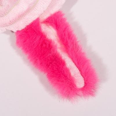 Show full view: HuggleHounds X-Brace Kiki Axolotl Plush Dog Toy, Pink slide 8 of 9
