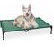 Show in main carousel: K&H Pet Products All Weather Outdoor Elevated Cot Dog Bed, Green, X-Large slide 2 of 12