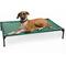 Show in main carousel: K&H Pet Products All Weather Outdoor Elevated Cot Dog Bed, Green, Large slide 2 of 12