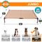Show in main carousel: K&H Pet Products All Weather Outdoor Elevated Cot Dog Bed, Tan, Jumbo slide 6 of 13