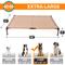 Show in main carousel: K&H Pet Products All Weather Outdoor Elevated Cot Dog Bed, Tan, X-Large slide 6 of 13
