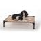 Show in main carousel: K&H Pet Products All Weather Outdoor Elevated Cot Dog Bed, Tan, Medium slide 3 of 13