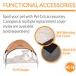 Show in main carousel: K&H Pet Products Original Steel Frame Cot Outdoor Elevated Dog Bed, Realtree Edge, Camo/Black Mesh, Large slide 7 of 13