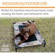 Show in main carousel: K&H Pet Products Original Steel Frame Cot Outdoor Elevated Dog Bed, Realtree Edge, Camo/Black Mesh, Large slide 8 of 13