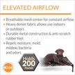 Show in main carousel: K&H Pet Products Original Steel Frame Cot Outdoor Elevated Dog Bed, Realtree Edge, Camo/Black Mesh, Large slide 4 of 13