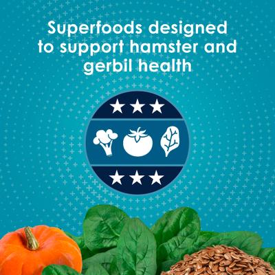 Show full view: Kaytee Forti-Diet Pro Health Nourish+Protect Hamster & Gerbil Food, 8-lb bag slide 3 of 11