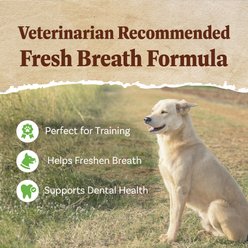AFreschi Natural Real Turkey Meat Adult Dental Dog Treats, 2.2-lb bag slide 2 of 6