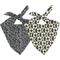 Show in main carousel: Dog Bandana Co. Skeleton Dog Bandana, Black, Medium slide 1 of 4