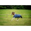 Show in main carousel: Amigo 1200D 250g X-Large Horse Turnout, Navy, Titanium Grey, Silver, 69-in slide 6 of 6
