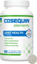 Nutramax Laboratories Cosequin Elements Chewable Tablets Joint Health Supplement for Dogs, 75 count