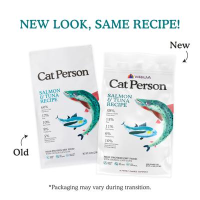 Show full view: Cat Person by Weruva Salmon & Tuna Grain-Free Dry Cat Food, 6.5-lb bag slide 4 of 11
