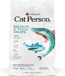 Cat Person by Weruva Salmon & Tuna Grain-Free Dry Cat Food, 6.5-lb bag