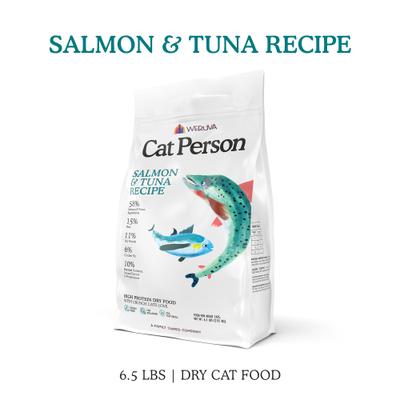 Show full view: Cat Person by Weruva Salmon & Tuna Grain-Free Dry Cat Food, 6.5-lb bag slide 3 of 11