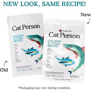 Cat Person by Weruva Salmon & Tuna Grain-Free Dry Cat Food, 4-lb bag