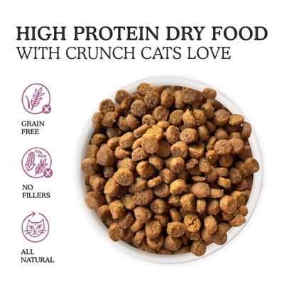 Show full view: Cat Person by Weruva Duck & Turkey Grain-Free Dry Cat Food, 4-lb bag slide 6 of 11