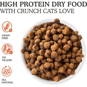 Cat Person by Weruva Chicken & Turkey Grain-Free Dry Cat Food, 6.5-lb bag