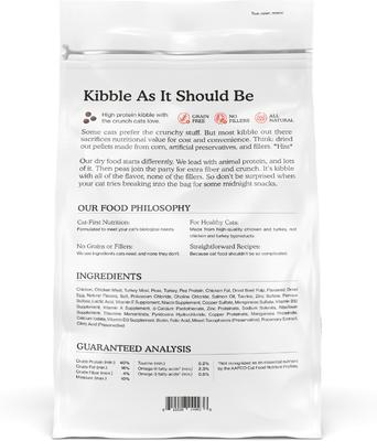 Show full view: Cat Person by Weruva Chicken & Turkey Grain-Free Dry Cat Food, 6.5-lb bag slide 7 of 11
