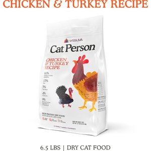 Cat Person by Weruva Chicken & Turkey Grain-Free Dry Cat Food, 6.5-lb bag