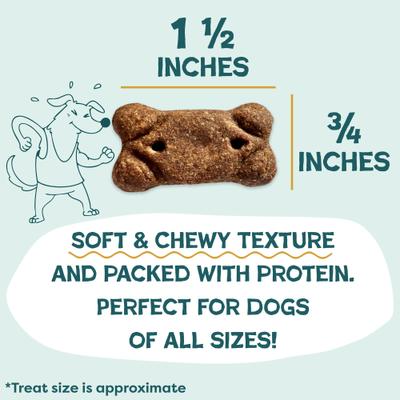 Show full view: Shameless Pets Cheeky Chicken Meaty Tenders Soft & Chewy Dog Treats, 8-oz bag slide 4 of 8