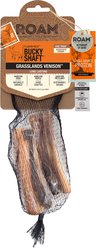Roam Bucky Shaft Grasslands Venison Dog Bones, 2 count