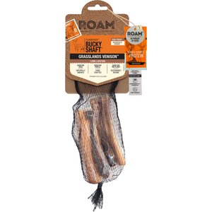Roam Bucky Shaft Grasslands Venison Dog Bones, 2 count