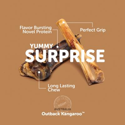 Show full view: Roam Kanga Chew Outback Kangaroo Dog Bones slide 5 of 6