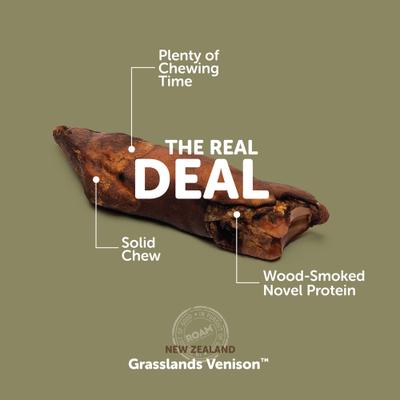 Show full view: Roam Bucky Hoof Grasslands Venison Dog Bones slide 5 of 6