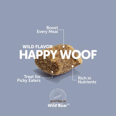 Show full view: Roam Wild Boar Toppers Chicken-Free Soft & Chewy Training Dog Treats, 4-oz bag slide 4 of 5