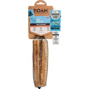 Roam Ossy Tracheas Smoked Ostrich Dog Bones, 2 count
