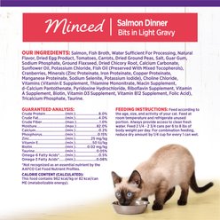 Wellness Complete Health Natural Minced Salmon Dinner Grain-Free Canned Cat Food, 3-oz, case of 24 slide 2 of 8