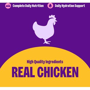 Wellness Complete Health Pate Chicken Entree Grain-Free Natural Canned Cat Food, 12.5-oz, case of 12