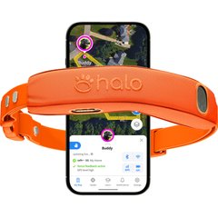 Halo Collar 5 New Wireless Waterproof Plastic Dog Fence & GPS Dog Collar, Blaze