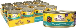 Wellness Complete Health Cubed Tuna Entree Grain-Free Canned Cat Food, 5.5-oz, case of 24